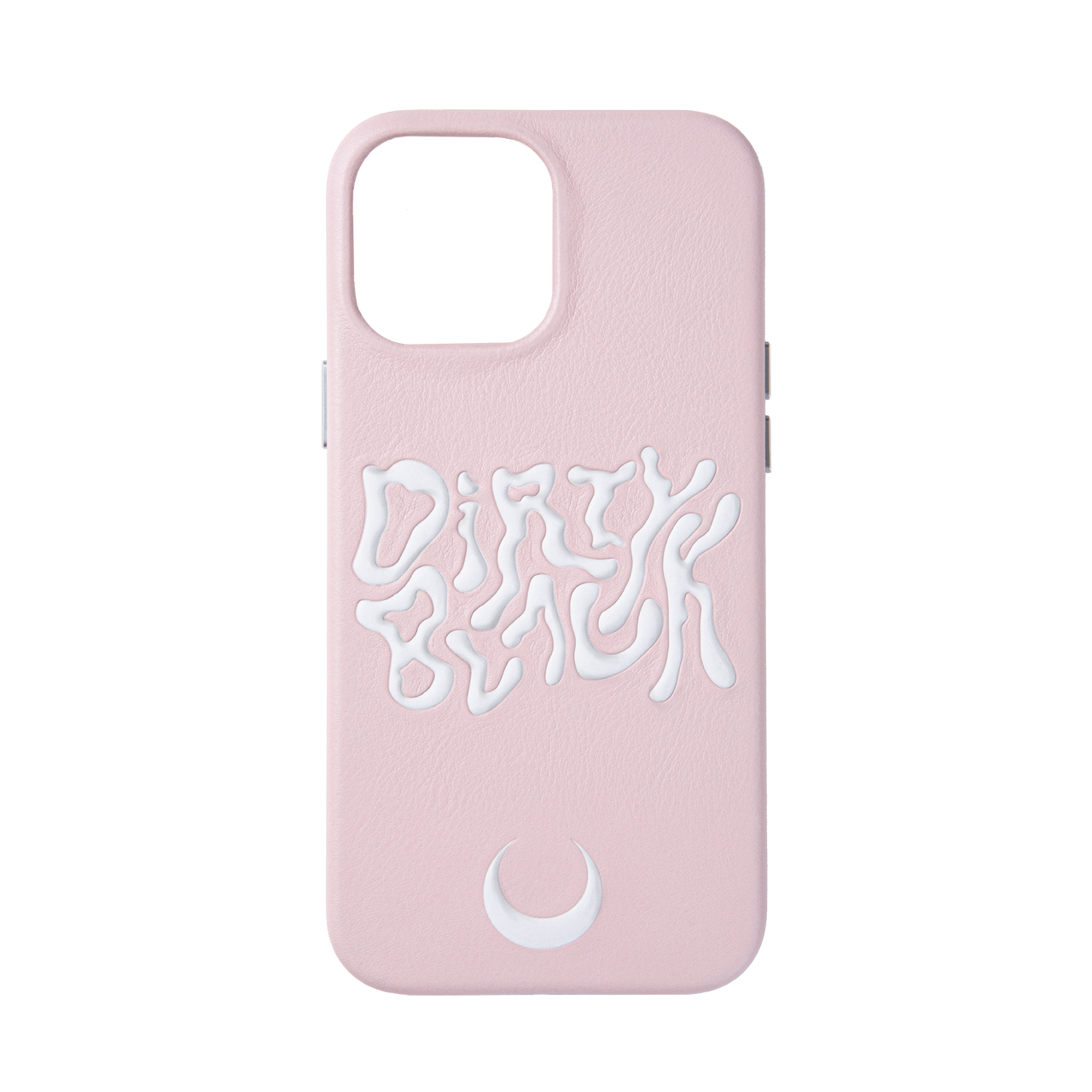 hyper logo pink leather iphone 13 pro max case