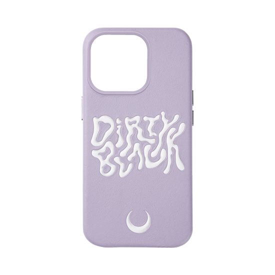 hyper logo purple leather iphone case®