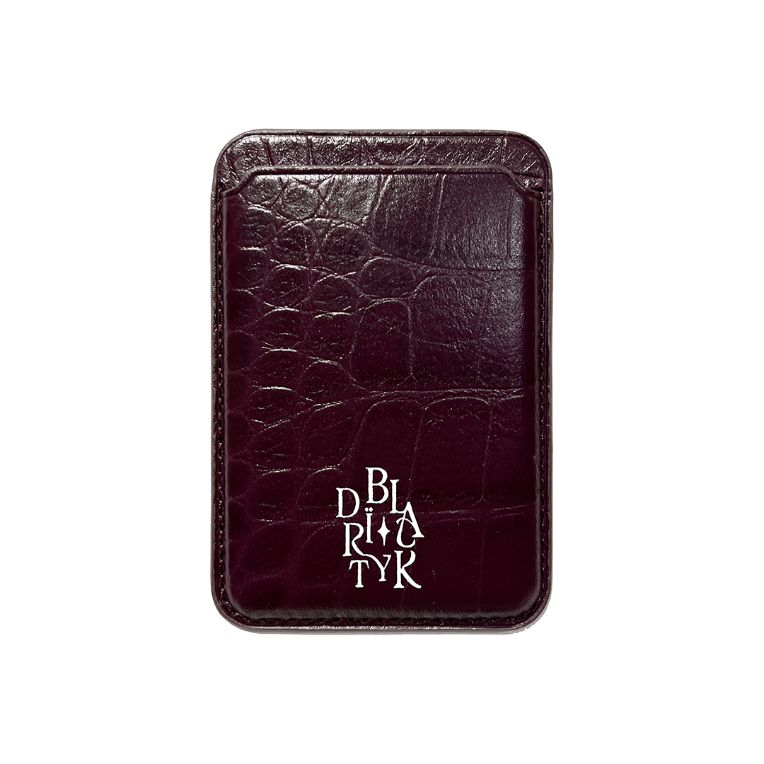 magsafe sangria leather wallet®