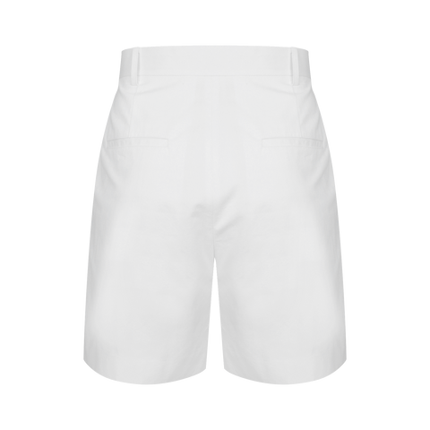friesian logo white short pants